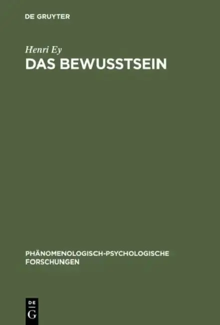 Cover of Das Bewusstsein