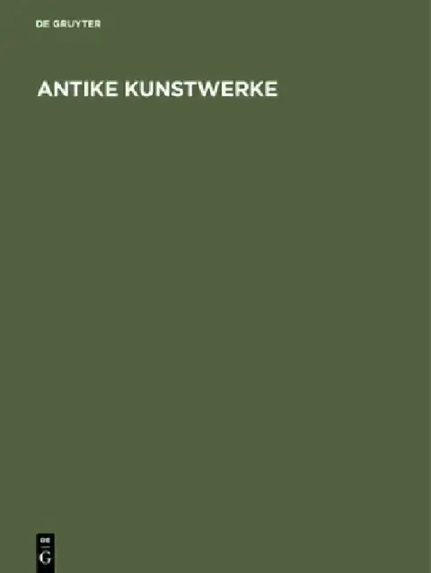 Cover of Antike Kunstwerke