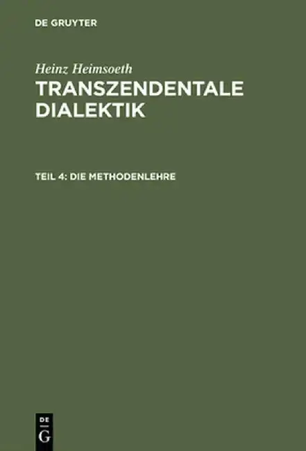 Cover of Die Methodenlehre