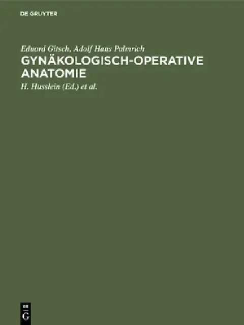 Cover of Gynäkologisch-operative Anatomie
