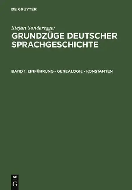 Cover of Einführung - Genealogie - Konstanten