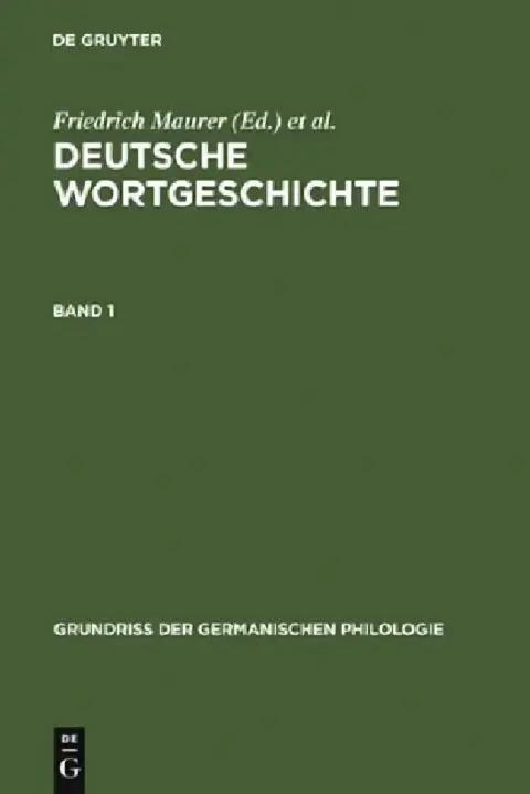 Cover of Maurer, Friedrich; Maurer, Friedrich; Maurer, Friedrich; Stroh, Friedrich; Stroh, Friedrich; Stroh, Friedrich; Rupp, Heinz; Rupp, Heinz; Rupp, Heinz: