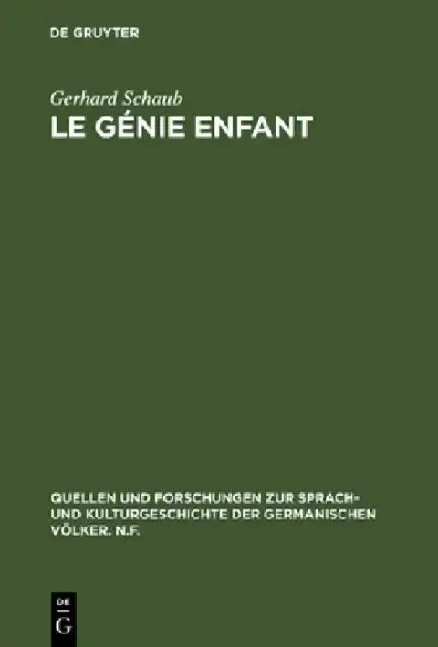 Cover of Le génie enfant