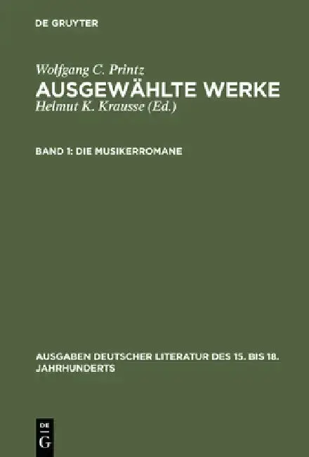 Cover of Die Musikerromane