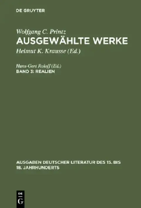 Cover of Realien