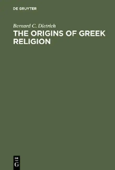 Cover of The Origins of Greek Religion