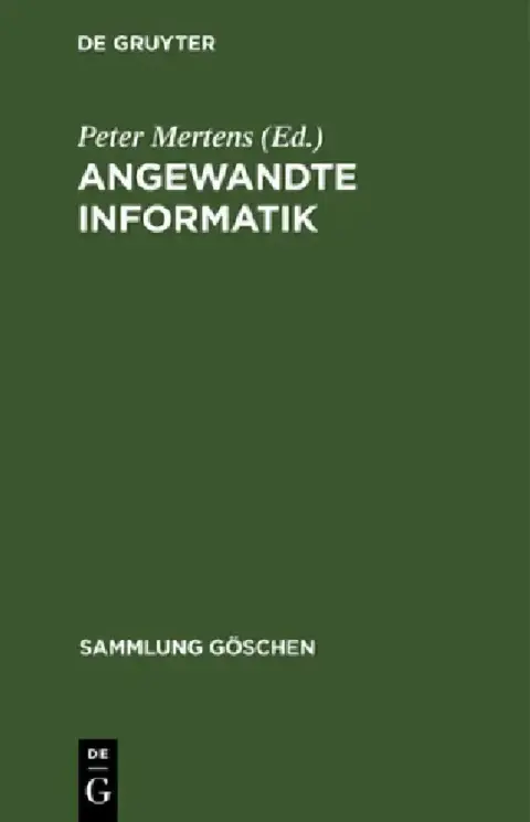 Cover of Angewandte Informatik