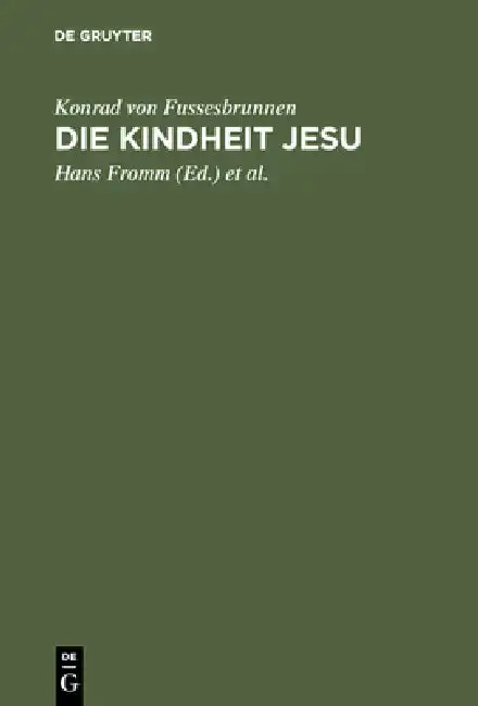 Cover of Die Kindheit Jesu