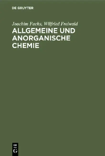 Cover of Allgemeine und anorganische Chemie