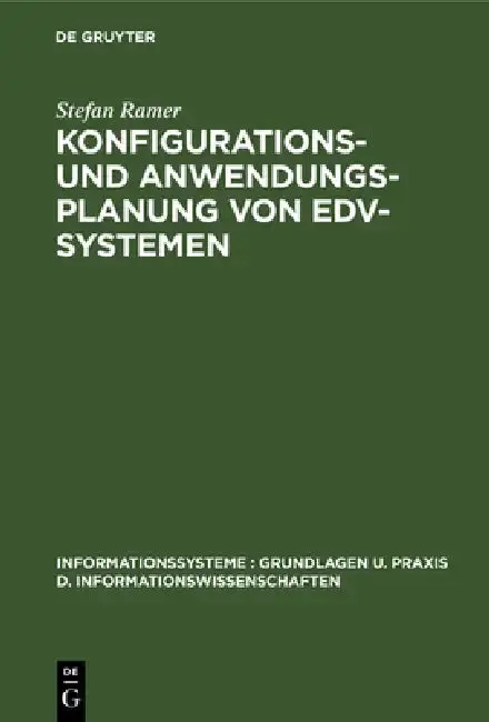 Cover of Konfigurations- und Anwendungsplanung von EDV-Systemen