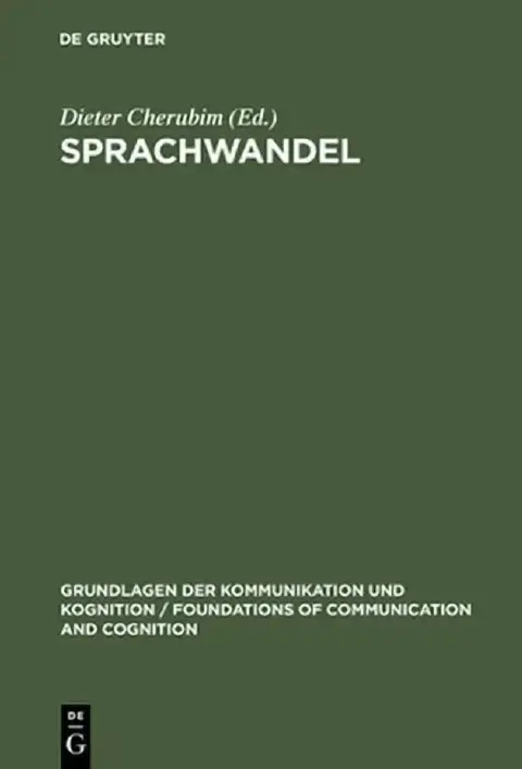 Cover of Sprachwandel