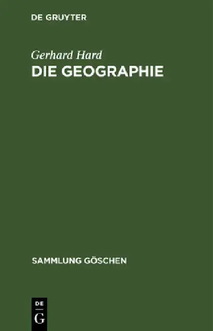 Cover of Die Geographie