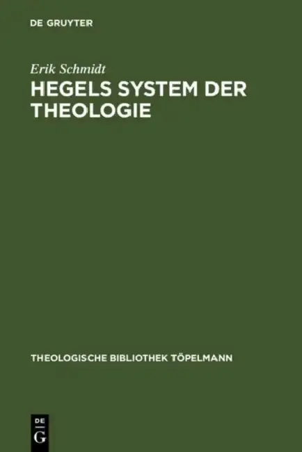 Cover of Hegels System der Theologie