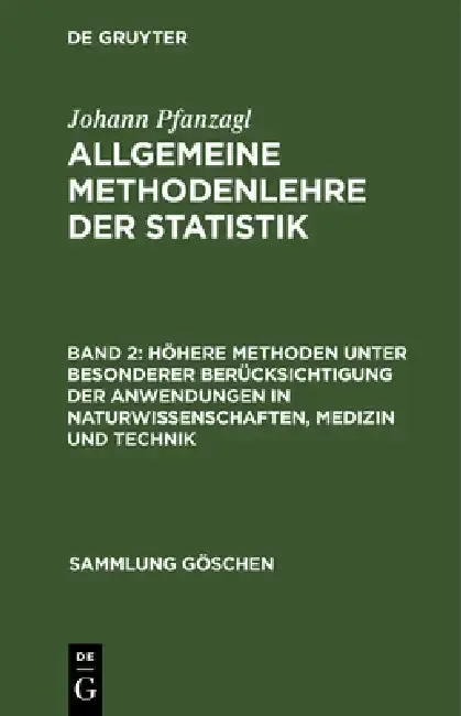 Cover of Höhere Methoden unter besonderer Berücksichtigung der Anwendungen in Naturwissenschaften, Medizin und Technik