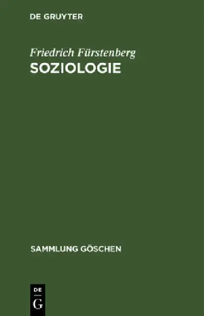 Cover of Soziologie