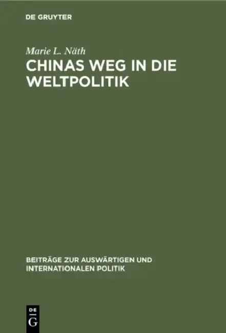 Cover of Chinas Weg in die Weltpolitik