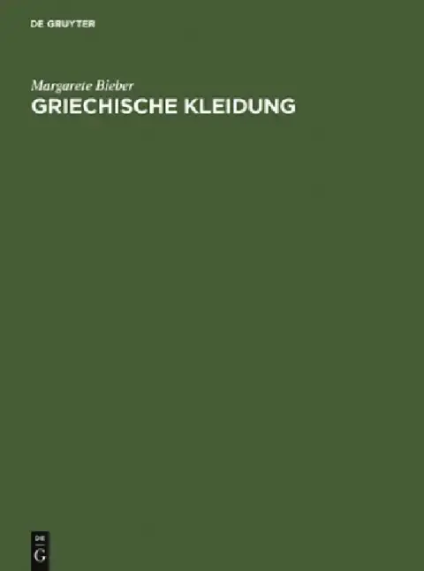 Cover of Griechische Kleidung