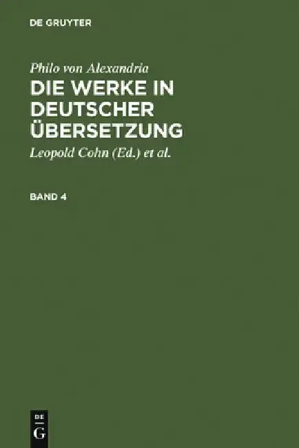 Cover of Philo von Alexandria