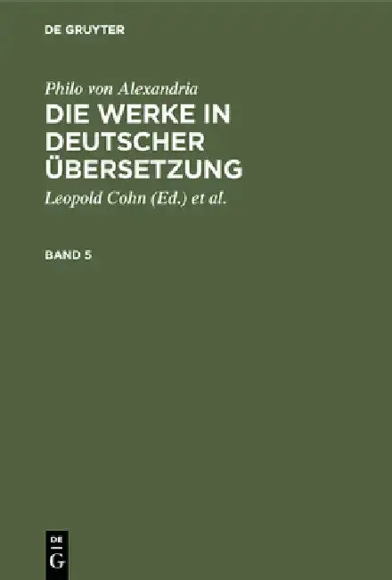 Cover of Philo von Alexandria