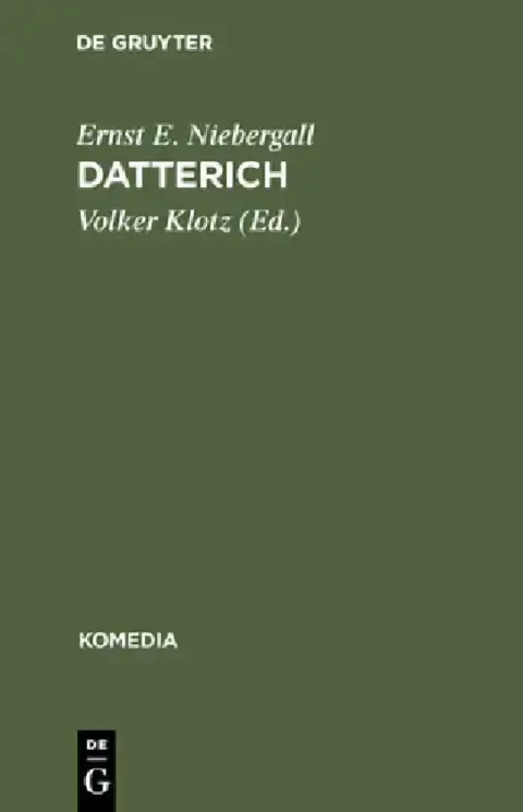 Cover of Datterich
