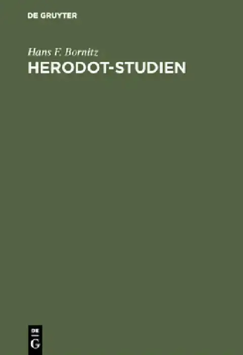 Cover of Herodot-Studien
