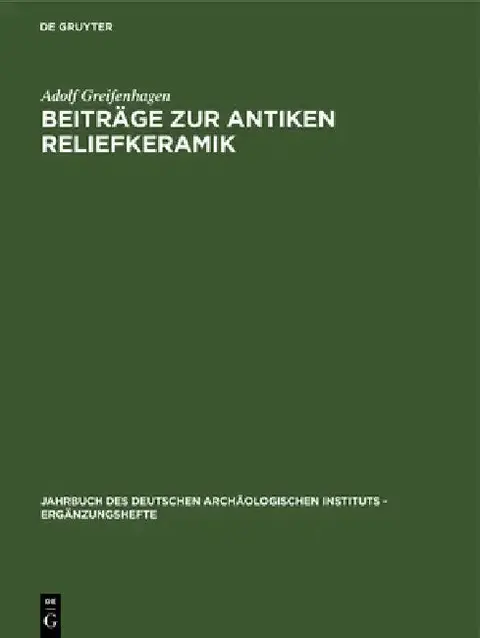 Cover of Beiträge Zur Antiken Reliefkeramik