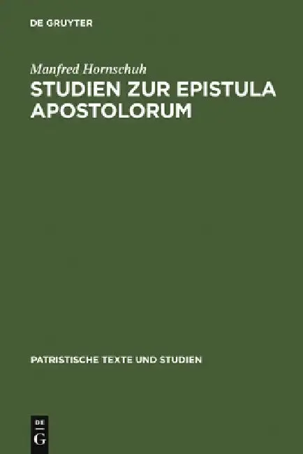 Cover of Studien Zur Epistula Apostolorum