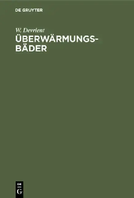 Cover of Überwärmungsbäder
