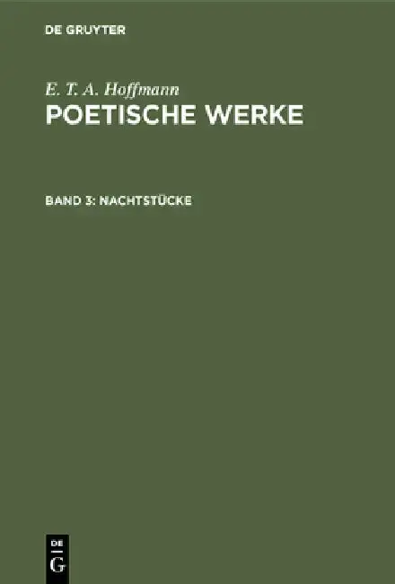 Cover of Nachtstücke