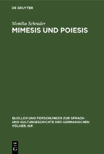 Cover of Mimesis und Poiesis