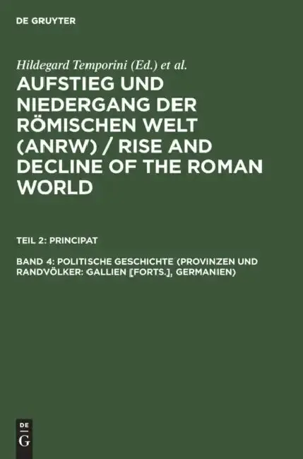 Cover of Politische Geschichte Provinzen Und Randvölker