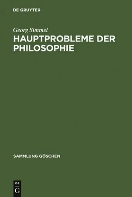 Cover of Hauptprobleme Der Philosophie