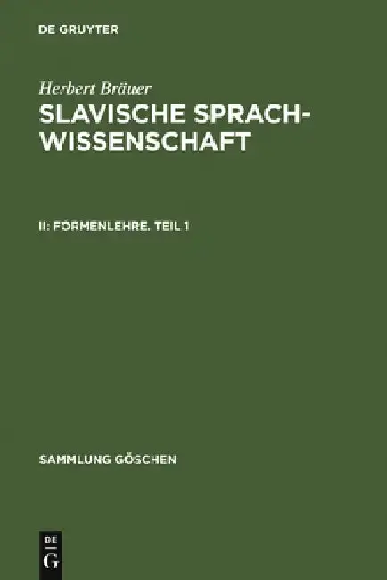 Cover of Formenlehre. Teil 1