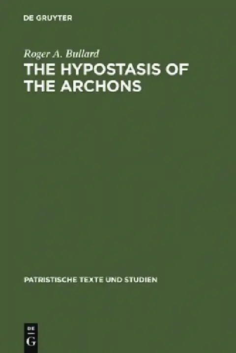Cover of The Hypostasis of the Archons