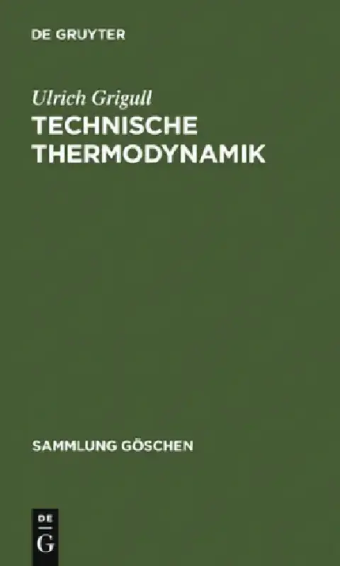 Cover of Technische Thermodynamik