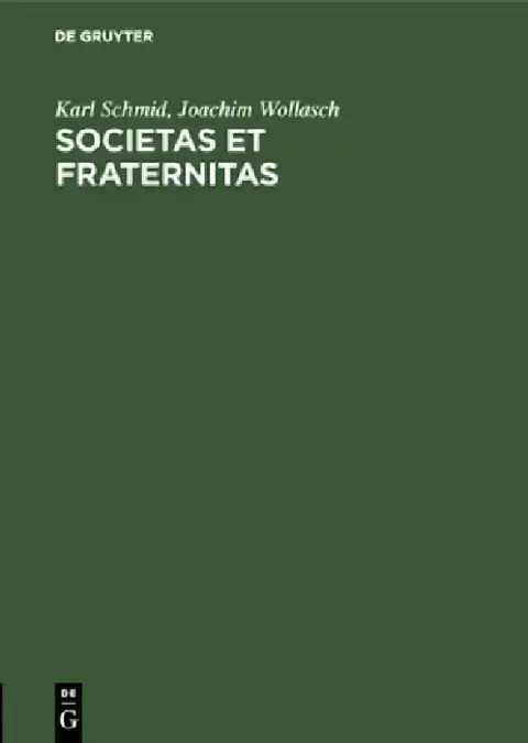 Cover of Societas et Fraternitas