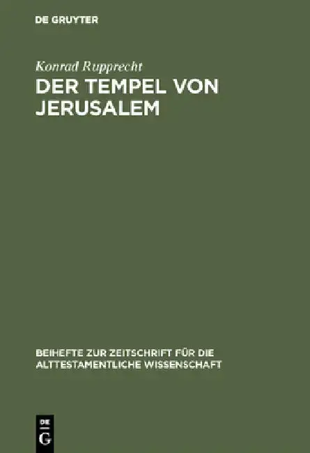 Cover of Der Tempel von Jerusalem