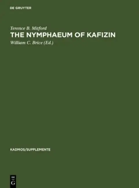 Cover of The Nymphaeum of Kafizin