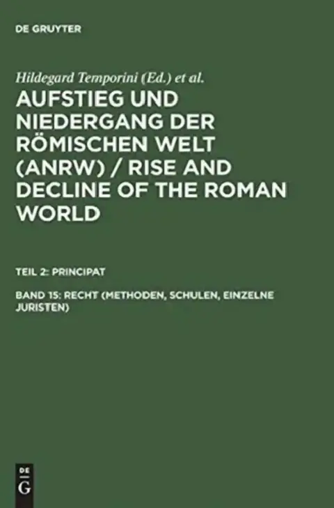 Cover of Recht (Methoden, Schulen, Einzelne Juristen)