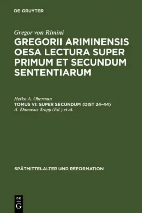 Cover of Super Secundum (Dist 24-44)