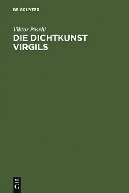Cover of Die Dichtkunst Virgils