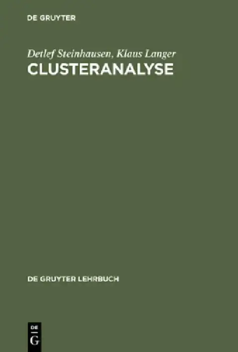 Cover of Clusteranalyse