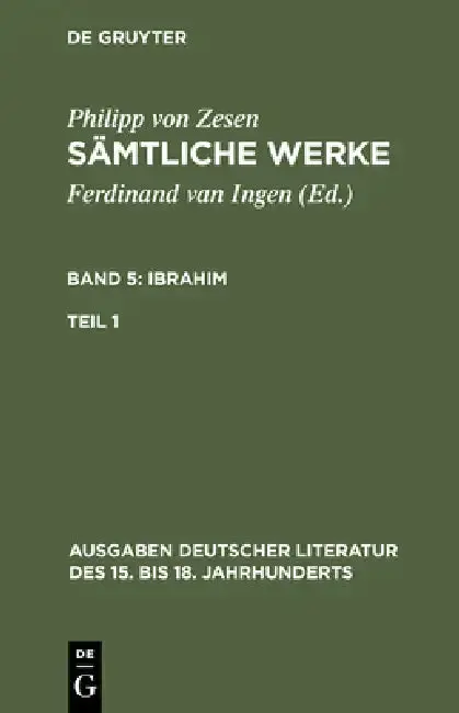 Cover of Sämtliche Werke. Bd 5