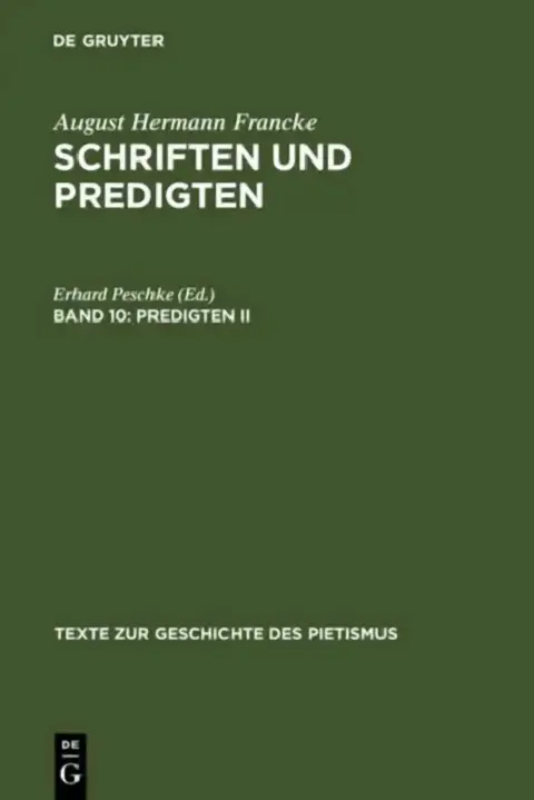 Cover of Predigten II