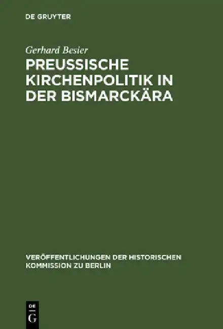 Cover of Preußische Kirchenpolitik in der Bismarckära