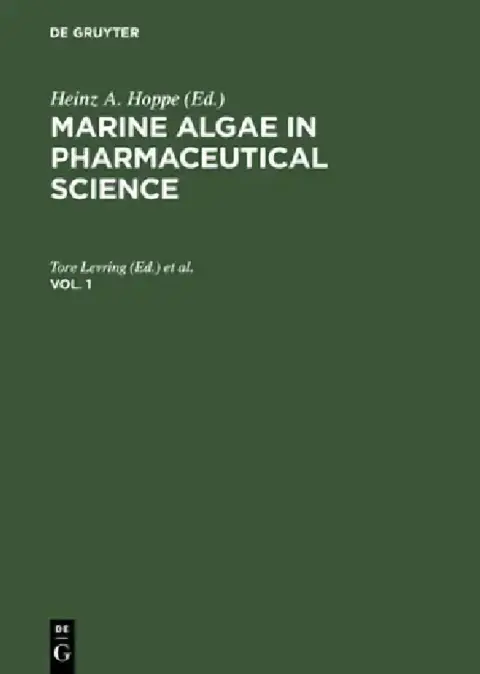 Cover of Marine Algae in Pharmaceutical Science. Vol. 1