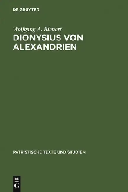 Cover of Dionysius von Alexandrien
