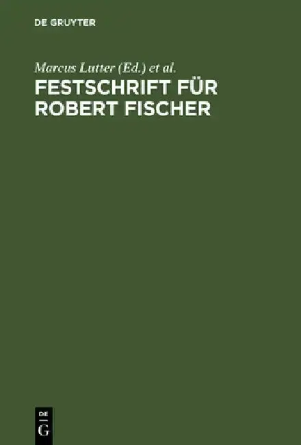 Cover of Festschrift für Robert Fischer