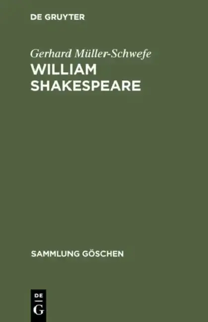 Cover of William Shakespeare
