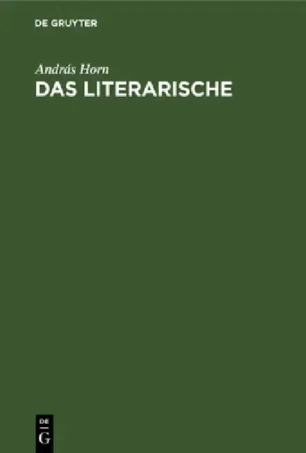 Cover of Das Literarische